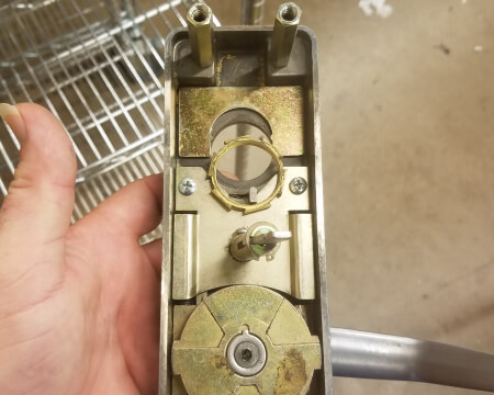 Commercial door lock mechanism repair and installation in College Station TX