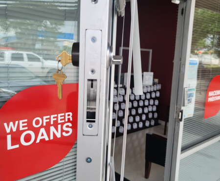 Commercial aluminum door lock and hardware installation Dallas TX