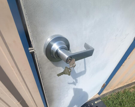 Door lock inspection and installation in Houston, TX