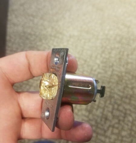 Door latch and lock mechanism residential locksmith service Dallas TX